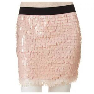 Candie's Sequined Bodycon Skirt